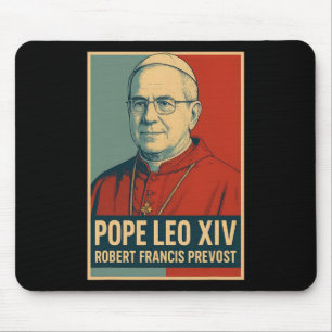 Alfombrilla De Ratón Dios bendiga al Papa León Xiv 1