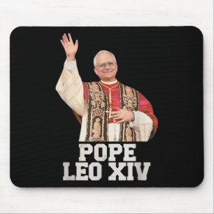 Alfombrilla De Ratón Dios bendiga al Papa León Xiv Papa León Xiv