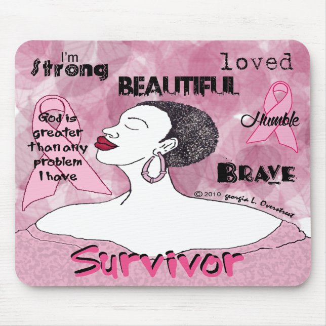 Alfombrilla De Ratón Dios es mayor que cualquier problema que tenga (Frente)