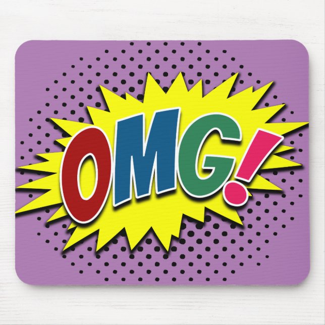 Alfombrilla De Ratón ¡Dios mío! (Frente)