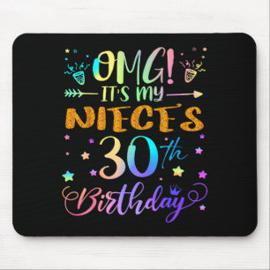 Alfombrilla De Ratón Dios mío es el 30 cumpleaños de mi sobrina Dulces