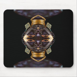 Alfombrilla De Ratón Diosa africana