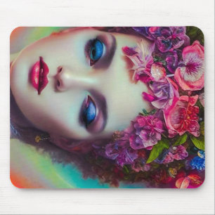 Alfombrilla De Ratón Diosa de las flores