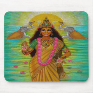 Alfombrilla De Ratón Diosa Lakshmi Mousepad