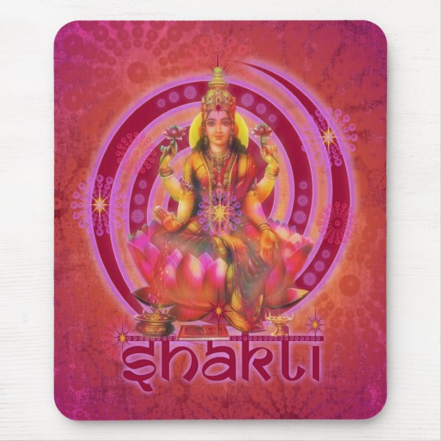 Alfombrilla De Ratón Diosa SHAKTI / LAKSHMI (Frente)