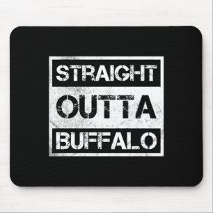Alfombrilla De Ratón Directamente de Buffalo Nueva York Antiguo Deterio
