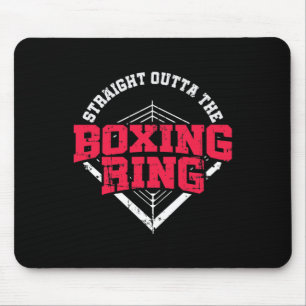 Alfombrilla De Ratón Directamente del ring de boxeo Mma Kickboxing Boxi