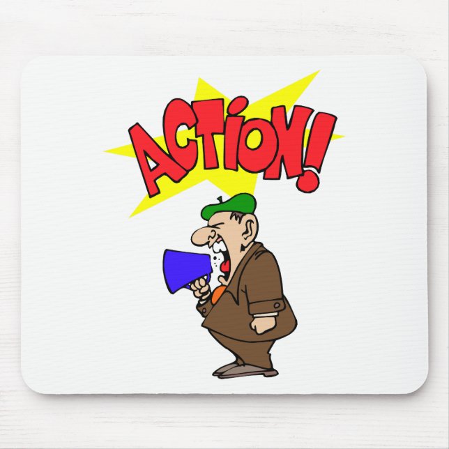 Alfombrilla De Ratón Director de cine (Frente)