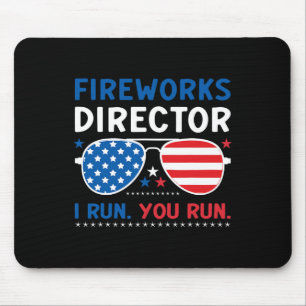 Alfombrilla De Ratón Director de Fuegos Artificiales I Corro Tú Corres