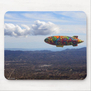 Alfombrilla De Ratón Dirigible no rígido sobre Woodland Hills