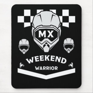 Alfombrilla De Ratón Dirt Bike Weekend Warrior Motocross Rider
