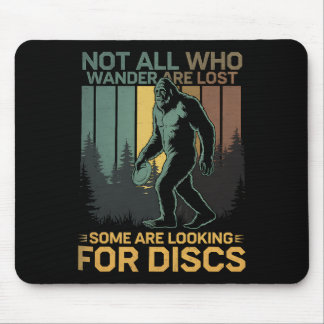 Alfombrilla De Ratón Disc Golf Sasquatch Bigfoot Disc Golfer Funny Disc