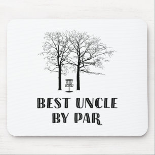 Alfombrilla De Ratón Disc Golf Uncle - Mejor Tío En Par 