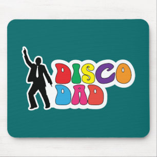 Alfombrilla De Ratón Disco Dad Mousepad - Un regalo divertido del día d
