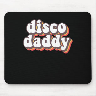 Alfombrilla De Ratón Disco Daddy Groovy Retro Hippie 70s Disco