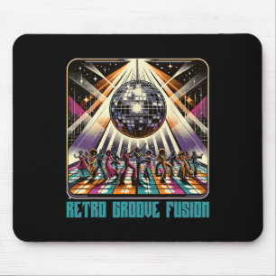 Alfombrilla De Ratón Disco Funky de Fusión Disco Retro de Groove de los