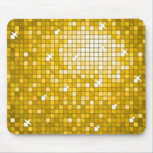 Alfombrilla De Ratón Disco Tiles "Gold" mousept horizontal