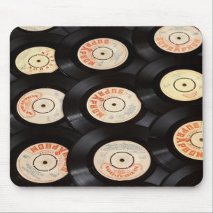 Alfombrilla De Ratón Discos de vinilo