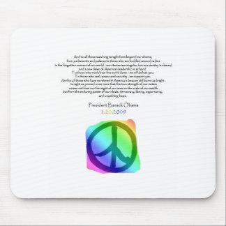 Alfombrilla De Ratón Discurso Mousepad de Obamas