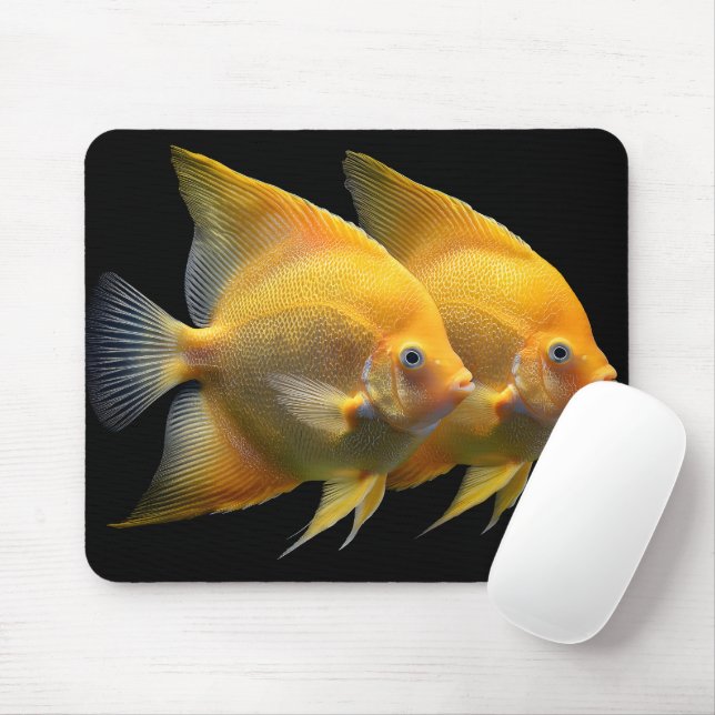 Alfombrilla De Ratón Discus Fish (Con ratón)