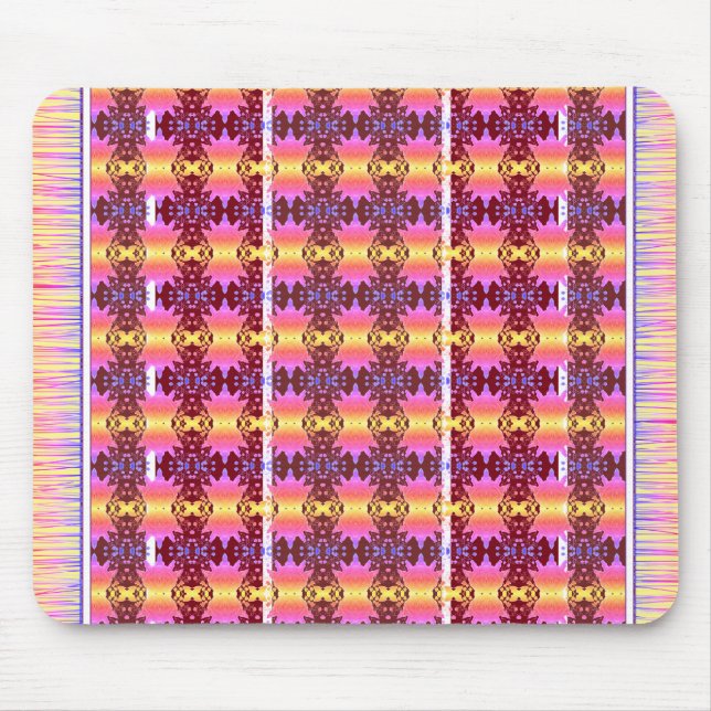 Alfombrilla De Ratón Diseñador de flores dulces (Frente)