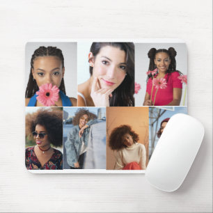 Alfombrilla De Ratón Diseñar su propio Collage de fotos de 7