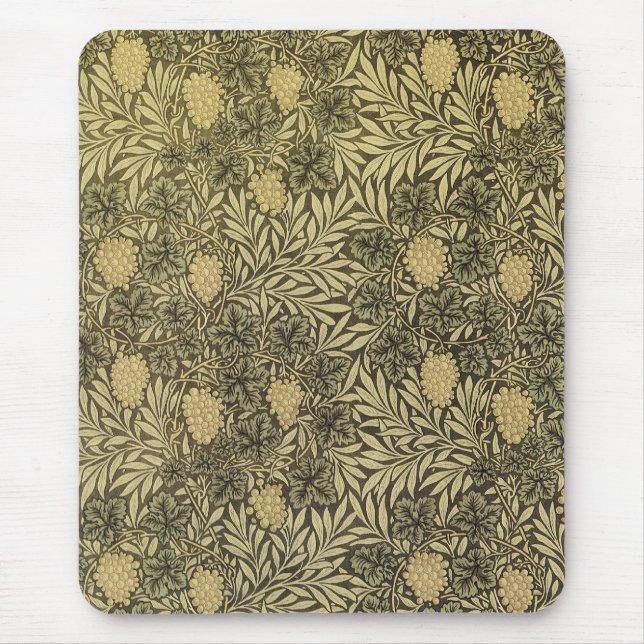 Alfombrilla De Ratón Diseño #12 de William Morris (Frente)