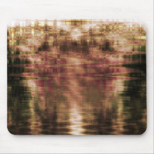 Alfombrilla de ratón Diseño abstracto de reflexion