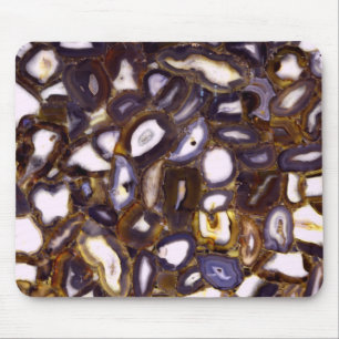 Alfombrilla De Ratón Diseño Agante blanco morado