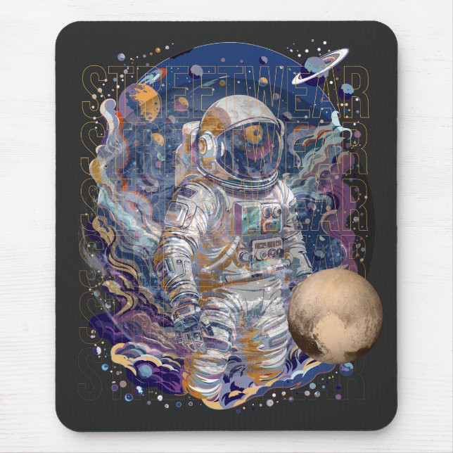Alfombrilla De Ratón Diseño astronauta (Frente)