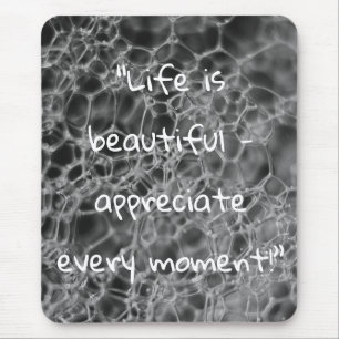 Alfombrilla De Ratón Diseño de burbuja gris