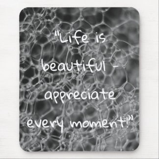 Alfombrilla De Ratón Diseño de burbuja gris