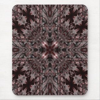 Alfombrilla De Ratón Diseño de caleidoscopio oscuro