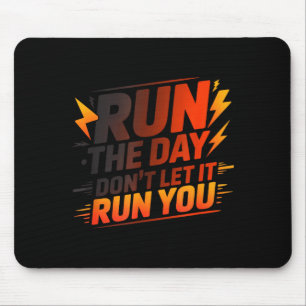 Alfombrilla De Ratón Diseño de cita inspiradora de fitness motivacional