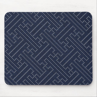 Alfombrilla De Ratón Diseño de clave sashiko japonesa