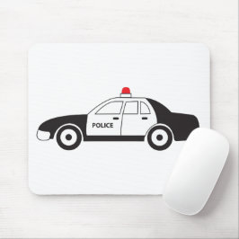 Alfombrilla De Ratón Diseño de coches de policía de juguete