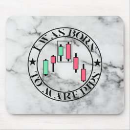 Alfombrilla De Ratón Diseño de comercio | Patrón bajista Mármol | Pips
