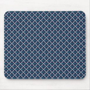 Alfombrilla De Ratón Diseño de compartimento redondeado azul