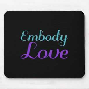 Alfombrilla De Ratón Diseño de Conciencia de Prevención de Amor Embody