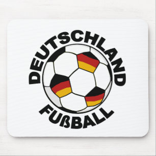 Alfombrilla De Ratón Diseño de Deutschland Fußball