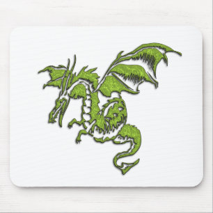 Alfombrilla De Ratón Diseño de Dragón Volador