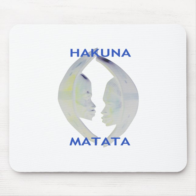 Alfombrilla De Ratón Diseño de Hakuna Matata para impresión africana (Frente)