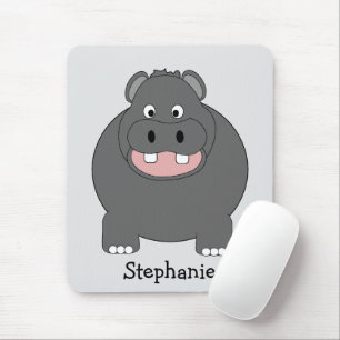 Alfombrilla De Ratón Diseño de Hipopótamo