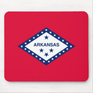 Alfombrilla De Ratón Diseño de la bandera del estado de Arkansas