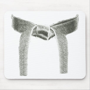 Alfombrilla De Ratón Diseño de la correa de los artes marciales
