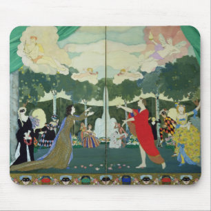 Alfombrilla De Ratón Diseño de la cortina para el "teatro libre"
