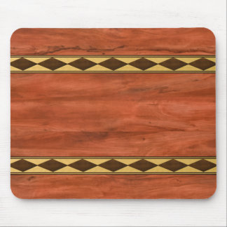 Alfombrilla De Ratón Diseño de madera entrelazada