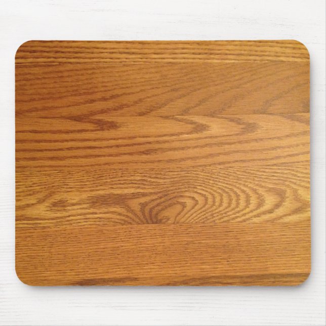 Alfombrilla De Ratón Diseño de madera ligero del grano (Frente)