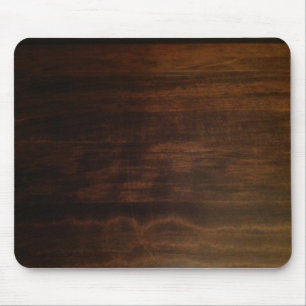 Alfombrilla De Ratón Diseño de madera oscuro antiguo