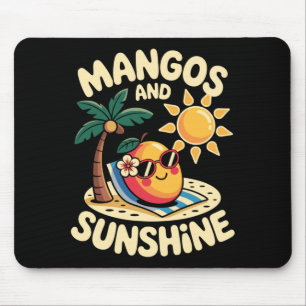 Alfombrilla De Ratón Diseño de Mango para Hombres Mujeres Veganos Amant